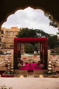 wedding decor view
