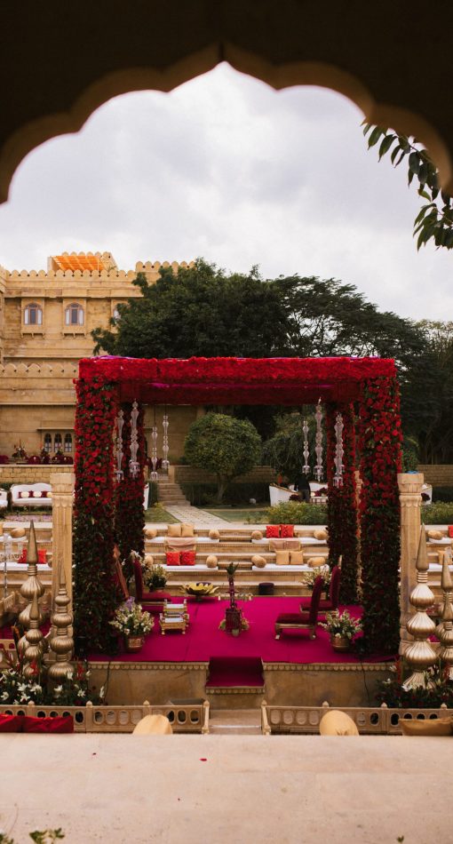 wedding decor view
